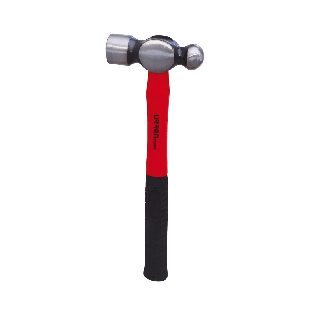 Martillo de bola maquinado con mango de fibra de vidrio largo de 13″, 16 oz