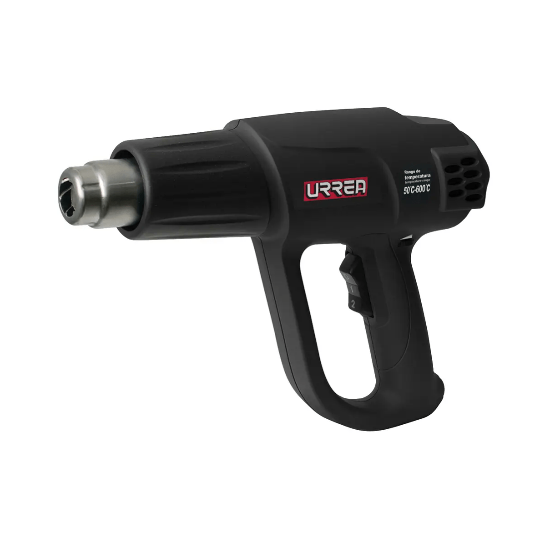 Pistola de calor 50°C a 600°C1800 W 127 V con sensor contra sobrecalentamiento