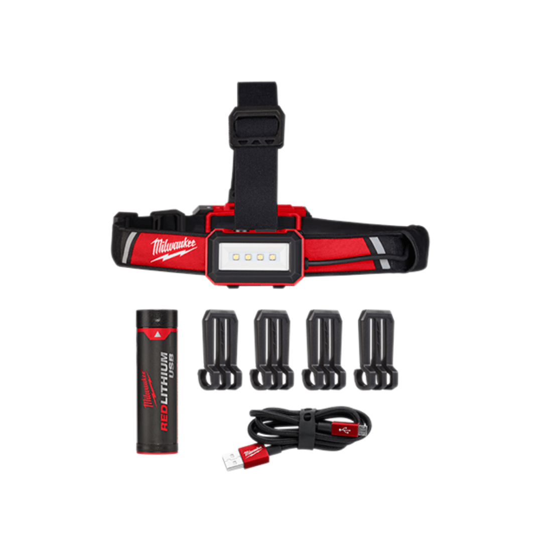 Linterna frontal de perfil bajo REDLITHIUM™ USB