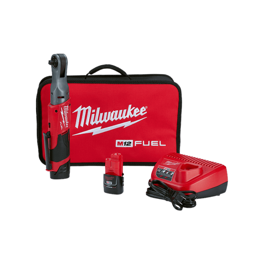 Kit de 2 baterías con trinquete M12™ FUEL™ de 3/8″