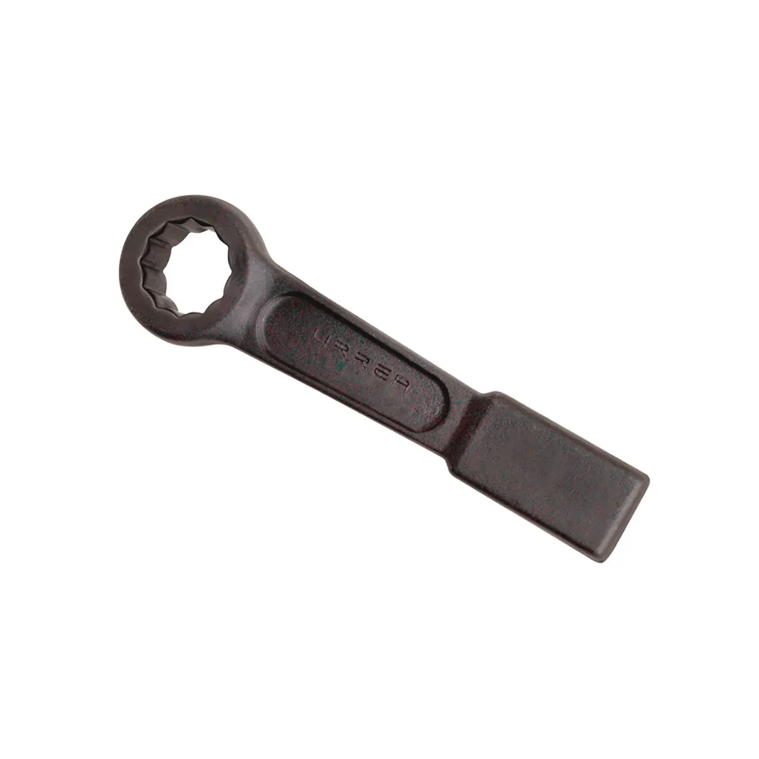 Llave de golpe plana fosfatizada en pulgadas, 12 puntas, 1-1/4″