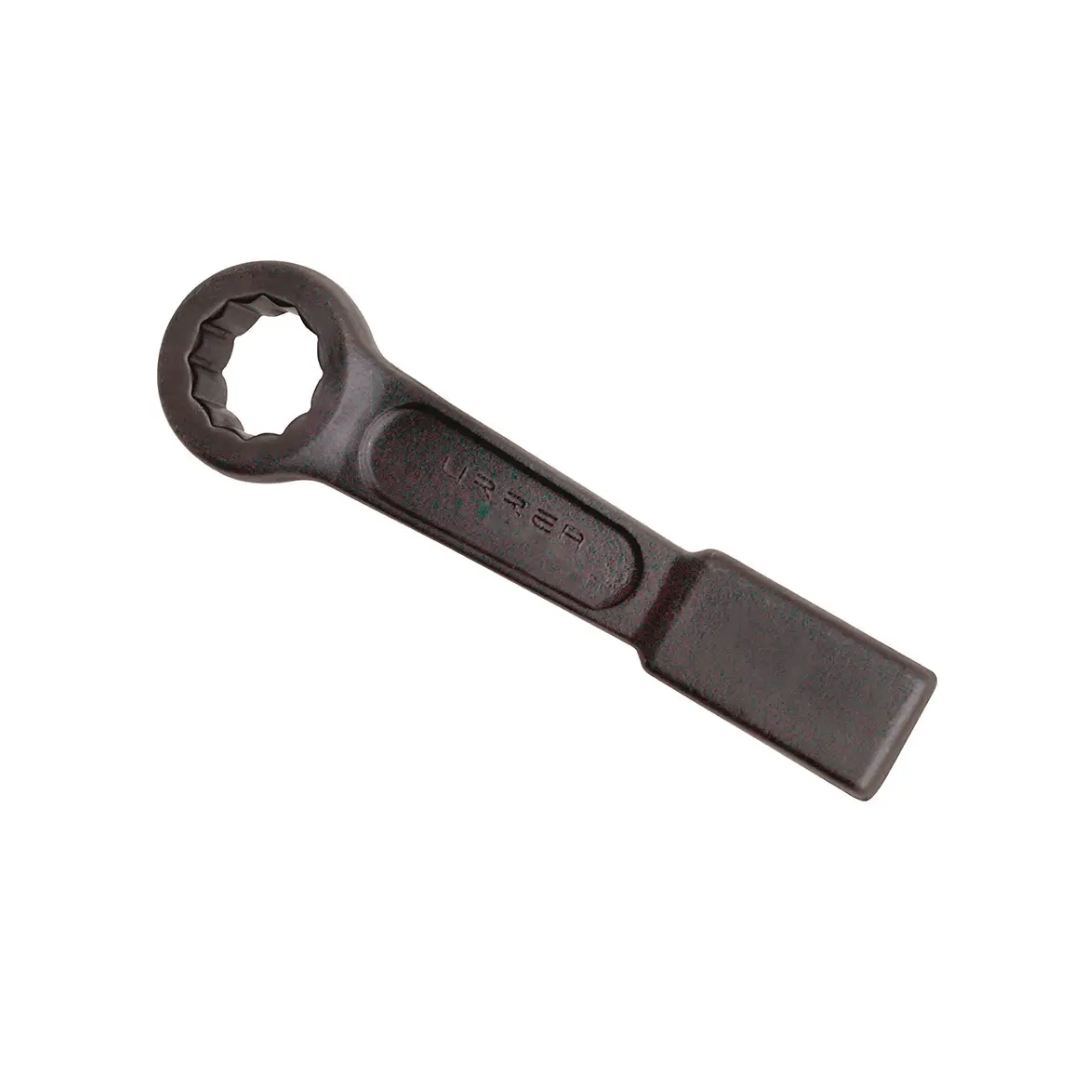 Llave de golpe plana fosfatizada en pulgadas, 12 puntas, 2″