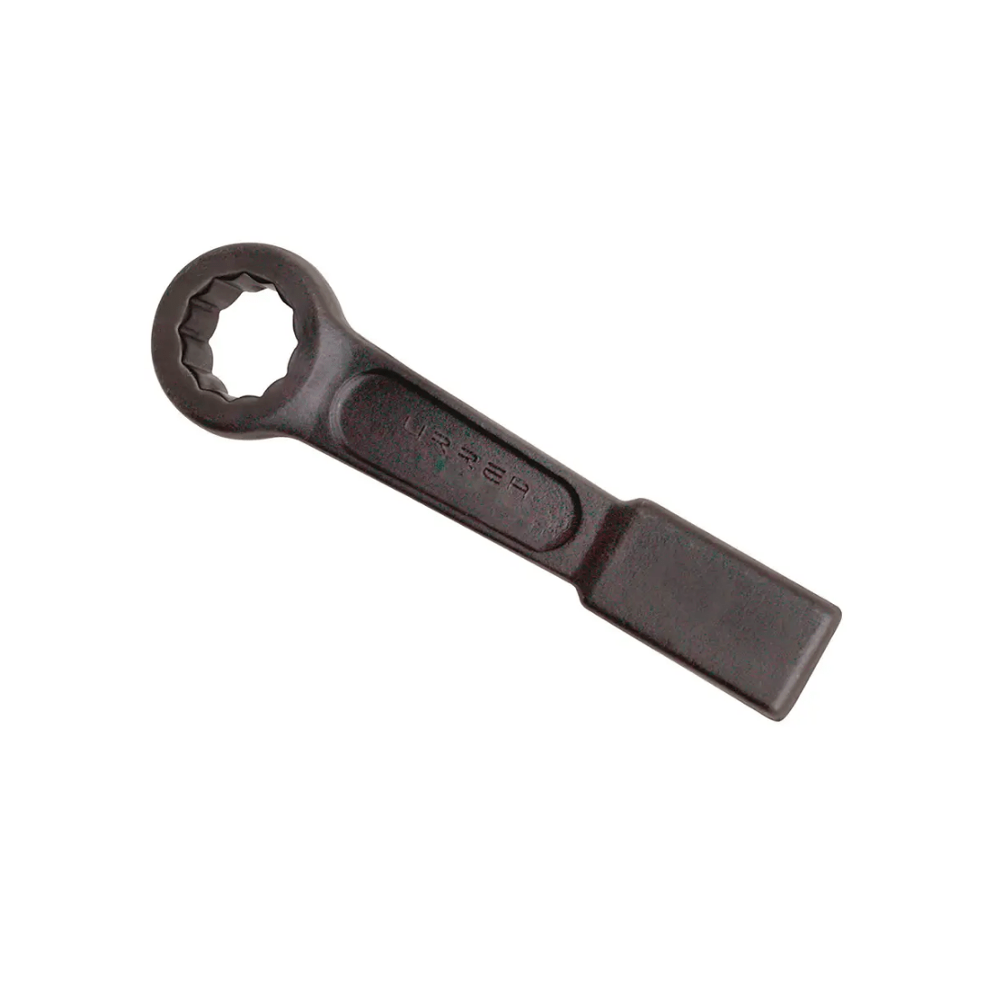 Llave de golpe plana fosfatizada en pulgadas, 12 puntas, 2-15/16″