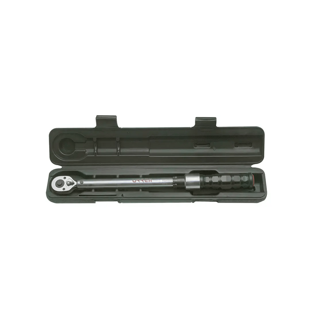 Torquímetro de trueno escala dual cuadro de 3/8″, 10-100 ft-lb