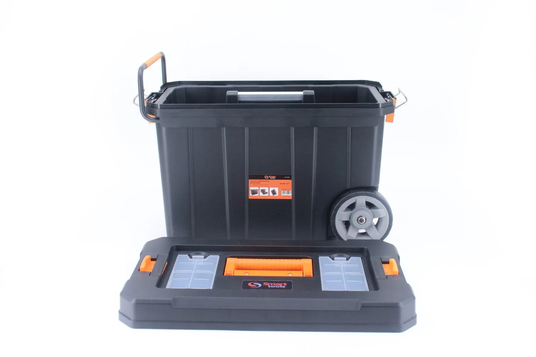 CAJA HERRAMIENTAS C/RUEDAS 590*295*425 (U-2050)