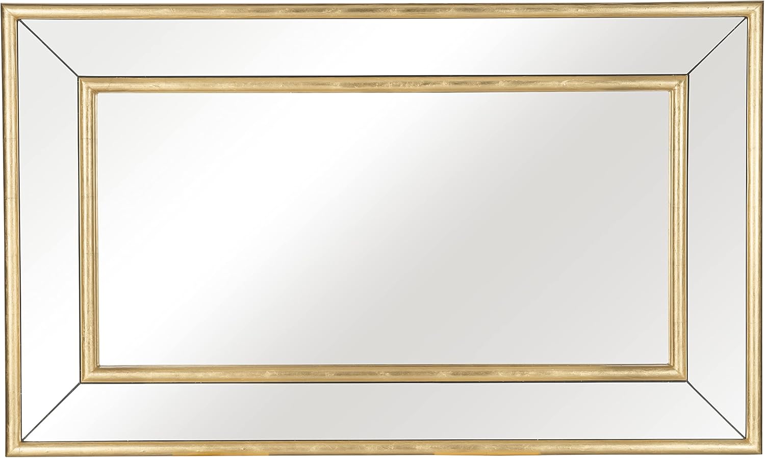 Sagebrook Home 47X79, Gold Box Mirror, Pine Wood, Contemporary, 47″ L X 4″ W X 79″ H, Sagebrook Home 47X79, Gold Box Mirror, Pine Wood, Contemporary, 47″ L X 4″ W X 79″ H,