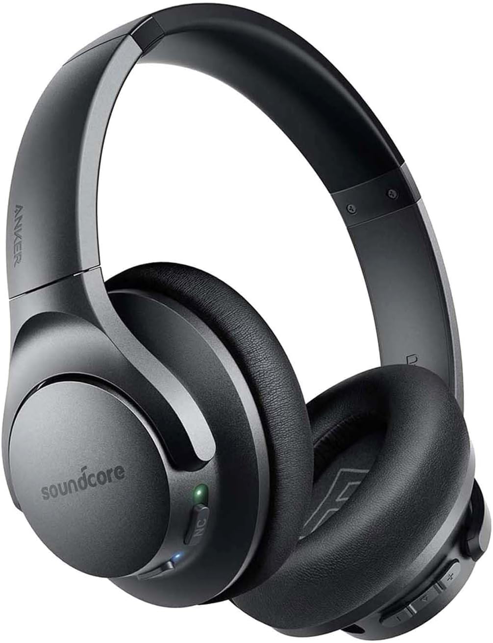 Noise Cancelling Headphones with Hi-Res Audio, 60-Hour Playtime, and BassUp Technology
