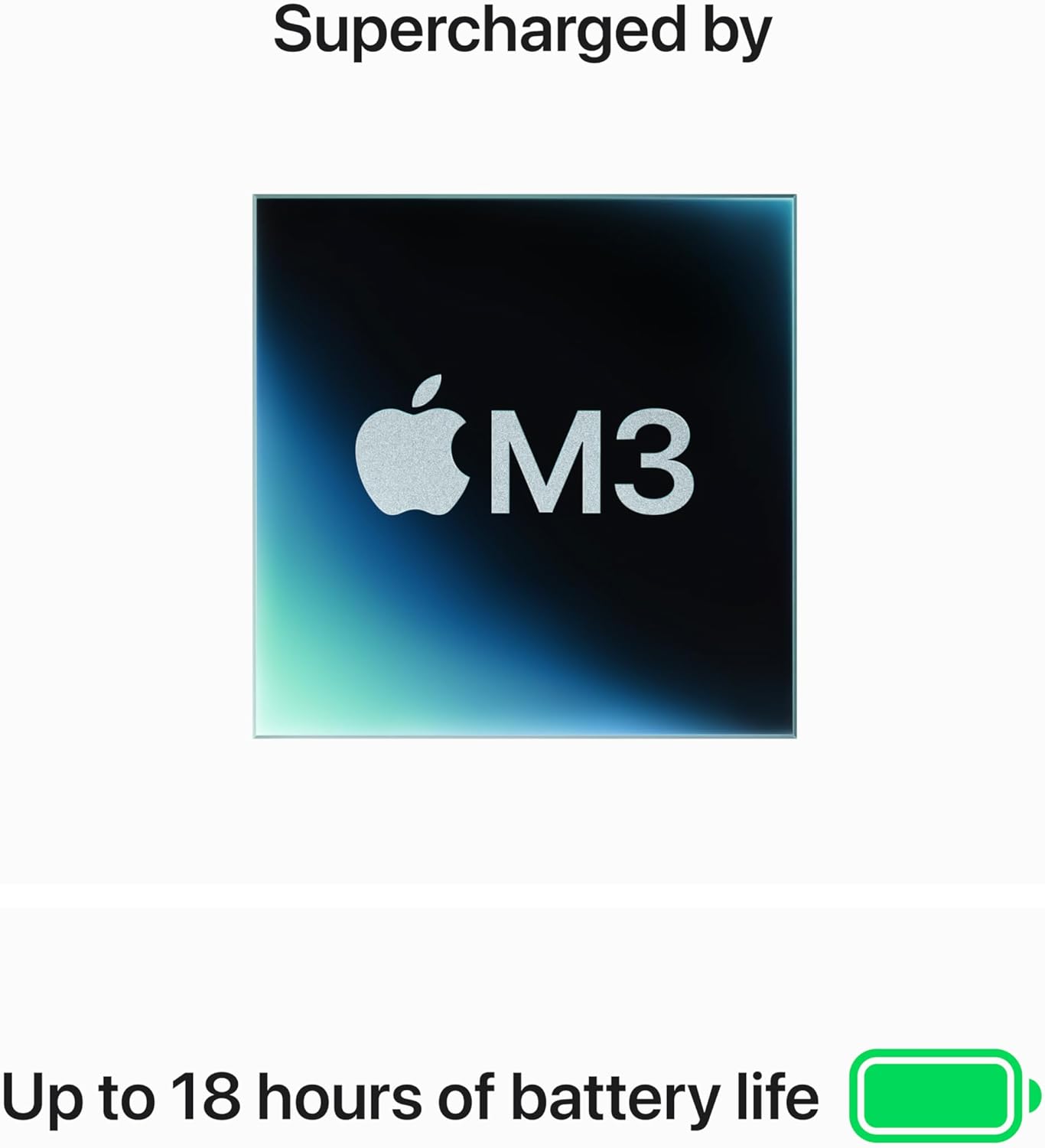 Apple 2024 MacBook Air 13-inch Laptop with M3 chip: 13.6-inch Liquid Retina Display, 16GB Unified Memory, 512GB SSD Storage, Backlit Keyboard