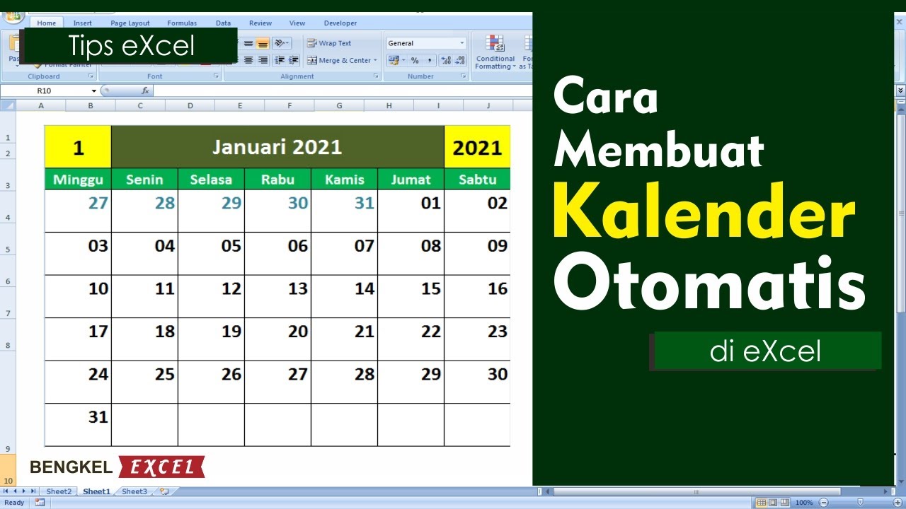 Judul: Bikin Kagum Bos! Kalender Otomatis Di Excel? Gampang Banget, Dijamin Anti Ribet! Judul: Bikin Kagum Bos! Kalender Otomatis Di Excel? Gampang Banget, Dijamin Anti Ribet!