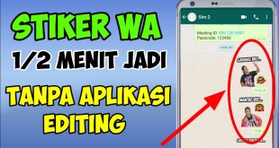 Cara Membuat Stiker Whatsapp Dengan Teks Cara Membuat Stiker Whatsapp Dengan Teks