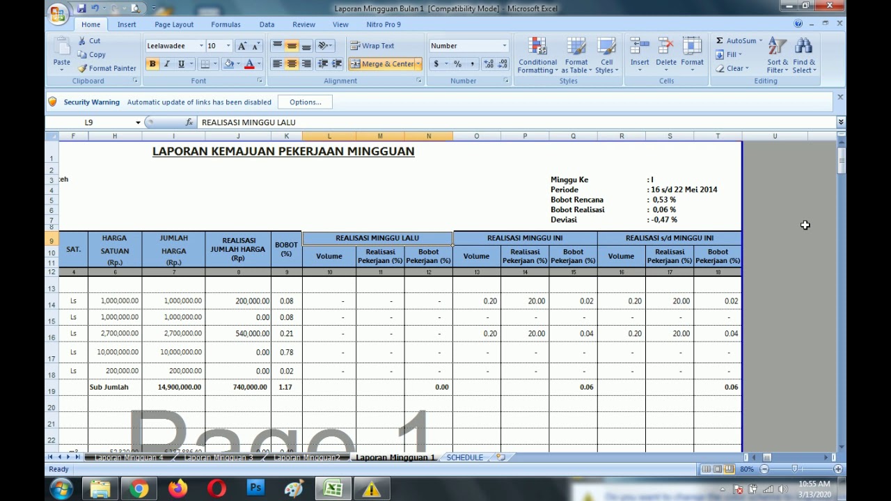Panduan Lengkap Membuat Laporan Kerja Mingguan di Word Panduan Lengkap Membuat Laporan Kerja Mingguan di Word