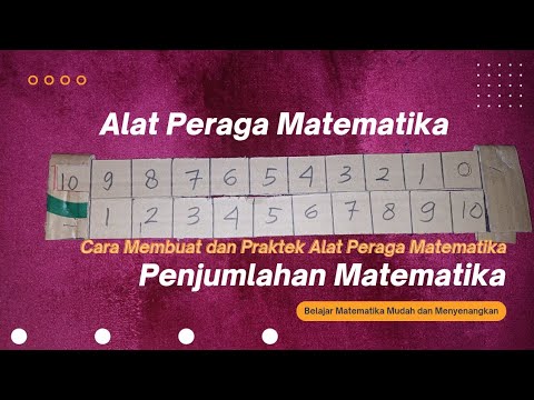 Membuat Alat Peraga Matematika Sederhana dari Kardus Membuat Alat Peraga Matematika Sederhana dari Kardus