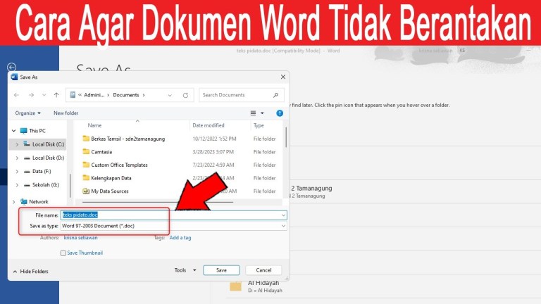Memastikan Dokumen Word Tetap Konsisten Memastikan Dokumen Word Tetap Konsisten