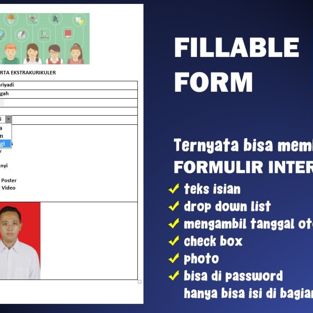 Membuat Formulir PDF Interaktif Dari Word: Panduan Lengkap Untuk Pemula Hingga Mahir Membuat Formulir PDF Interaktif Dari Word: Panduan Lengkap Untuk Pemula Hingga Mahir