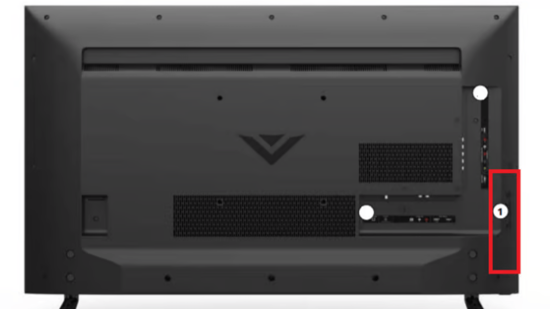 inding the Power Button on Your Vizio TV inding the Power Button on Your Vizio TV