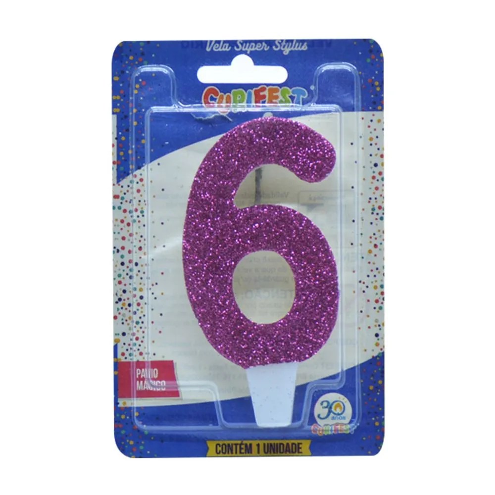 VELA SUPER N ROSA 6