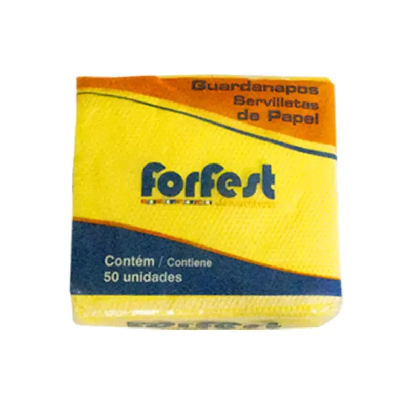 GUARDANAPO FORFEST AMARELO C/50