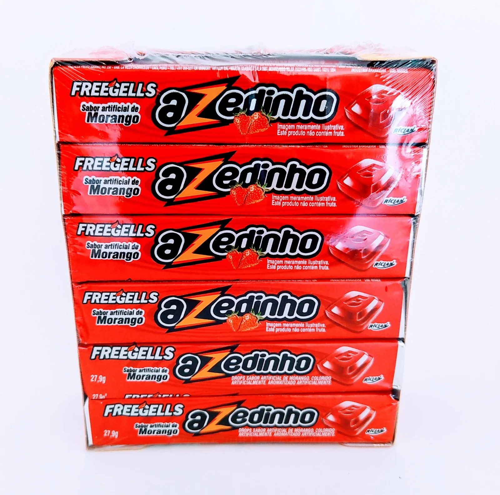 BALA FREEGELLS MAST.AZEDINHO MORANGO