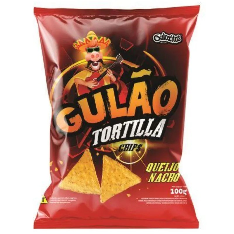 TORTILLA CHIPS GULÃO 100GR