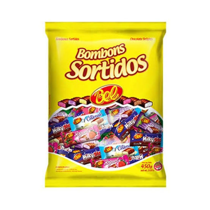 BOMBOM SORTIDO BEL 450GR