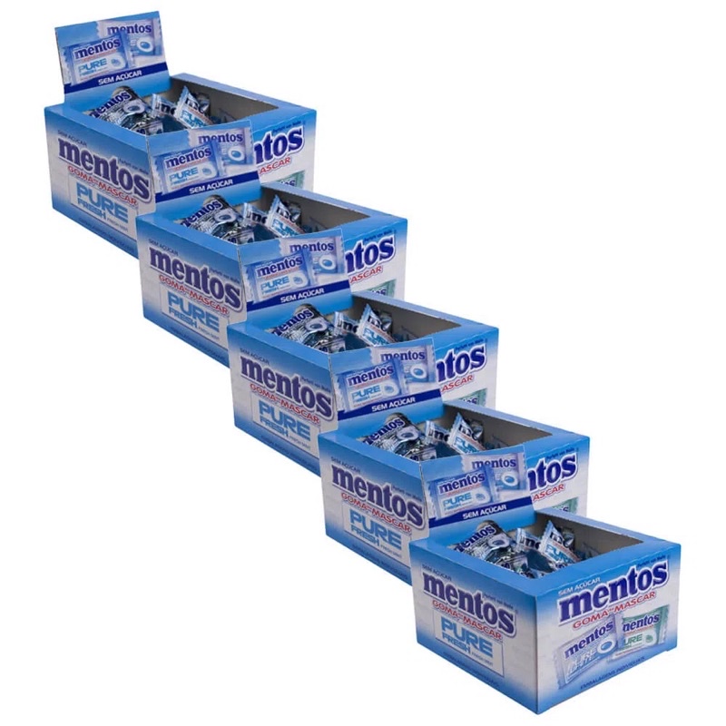MENTOS PURE FRESH/WHITE 1,5G C/60 MONO