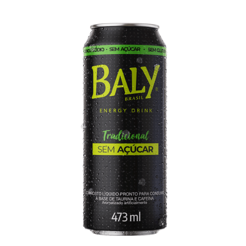 ENERGETICO BALY TRADICIONAL SEM AÇUCAR 473ML