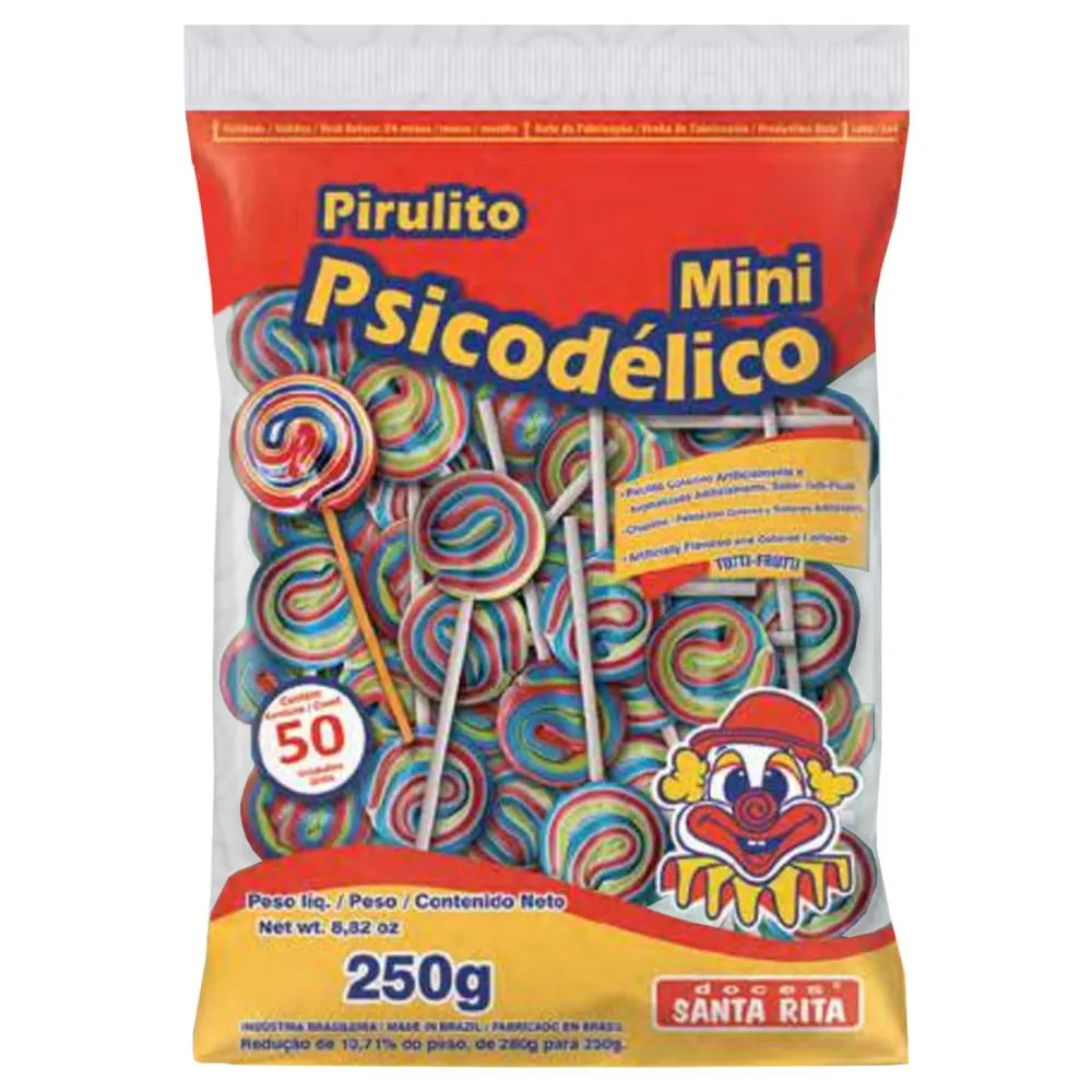 PIRULITO LAMBIDÃO PSICODELICO 500G C/50