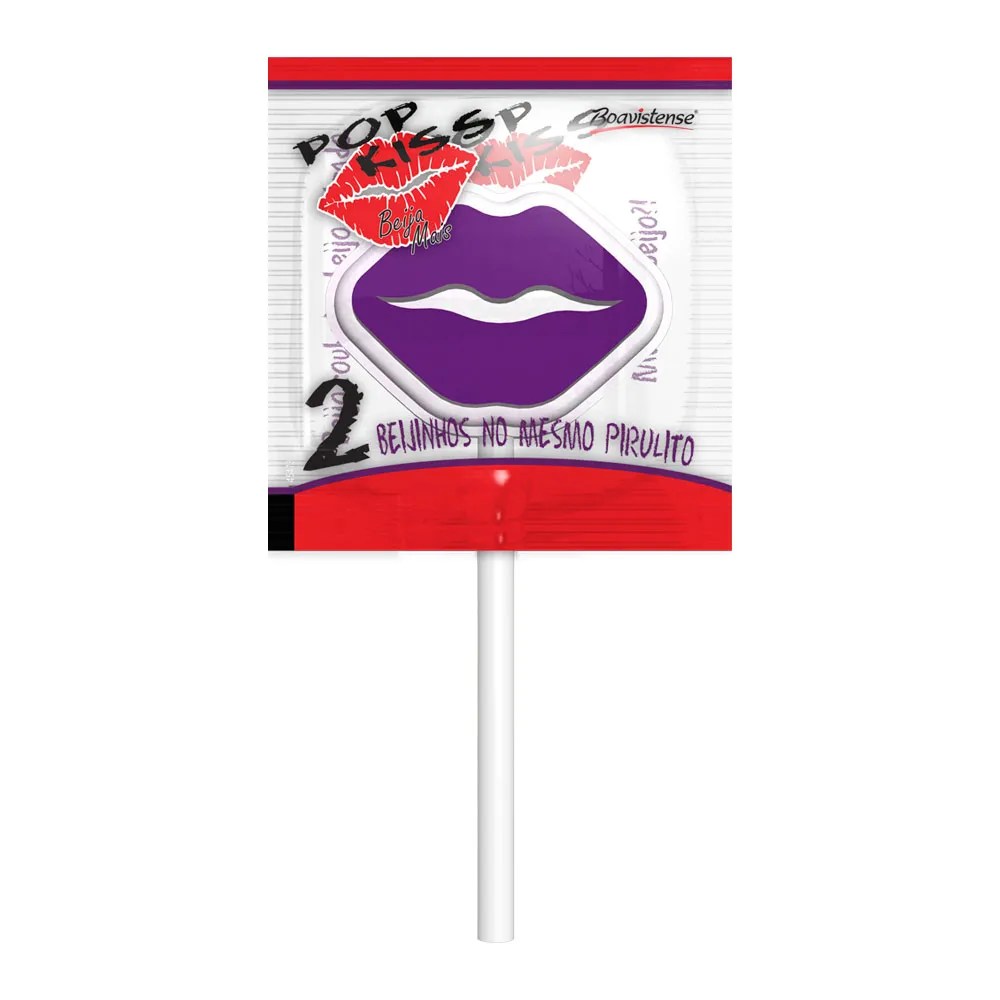 PIRULITO POP KISS BEIJA MAIS 120GR