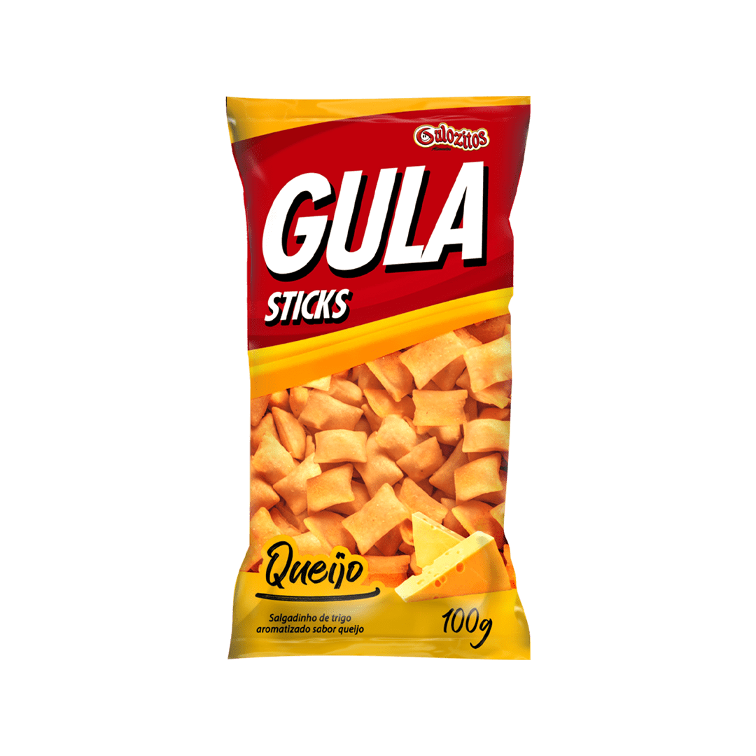 SALGADINHO GULA STIKS QUEIJO 50GR
