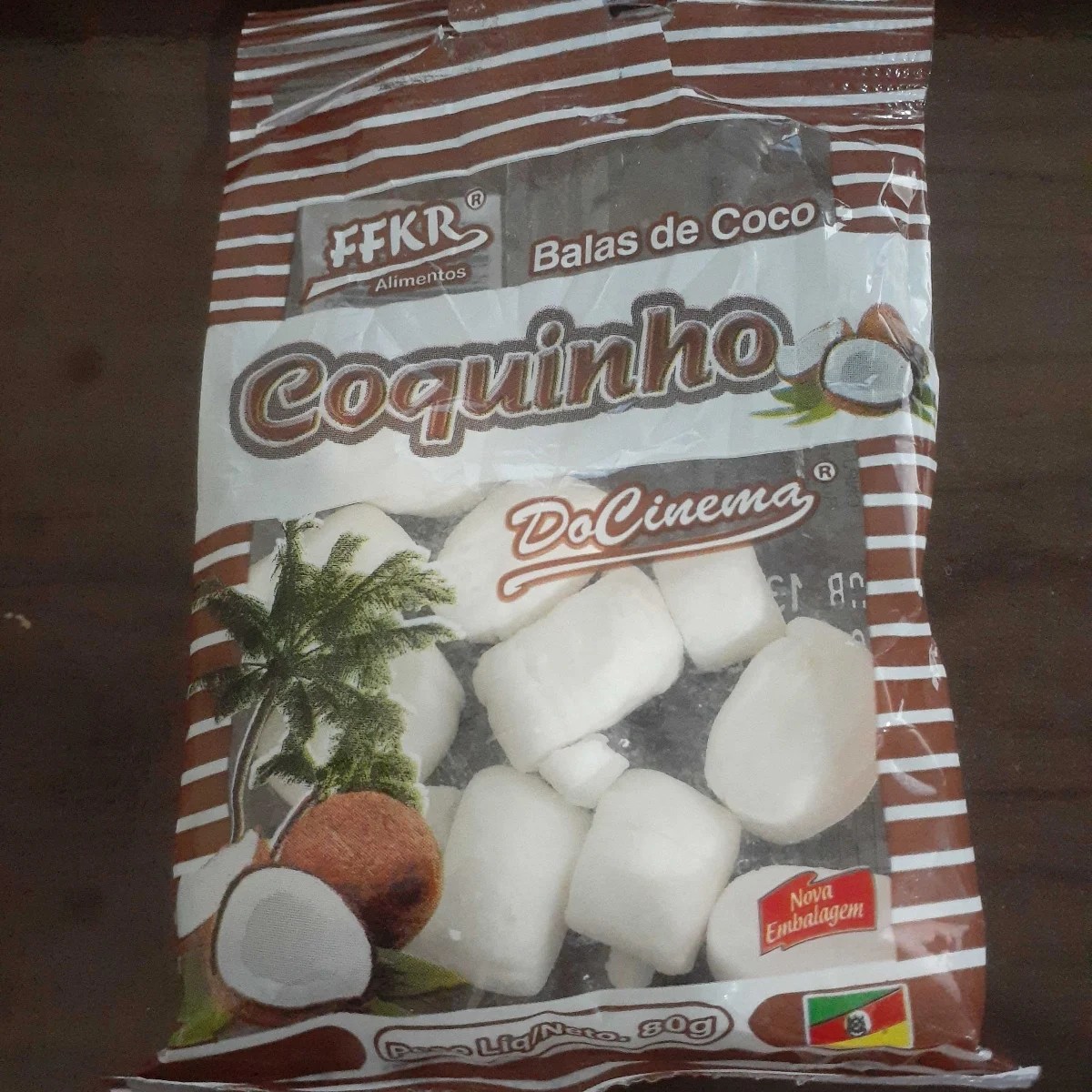 BALA COQUINHO 80GR