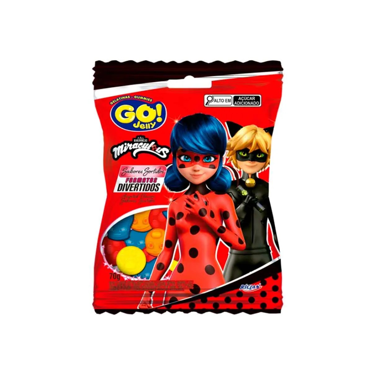 GELATINAS GO GELLY  LADYBUG 70GR