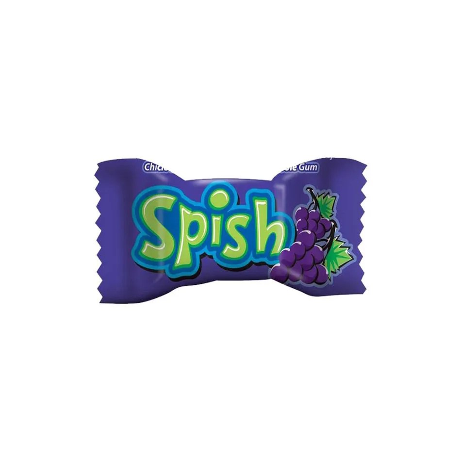 CHICLE SPISH UVA C/40