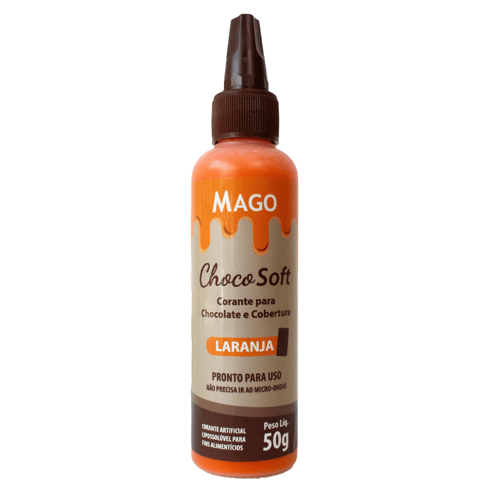 CORANTE P/CHOCO MAGO LARANJA 50G