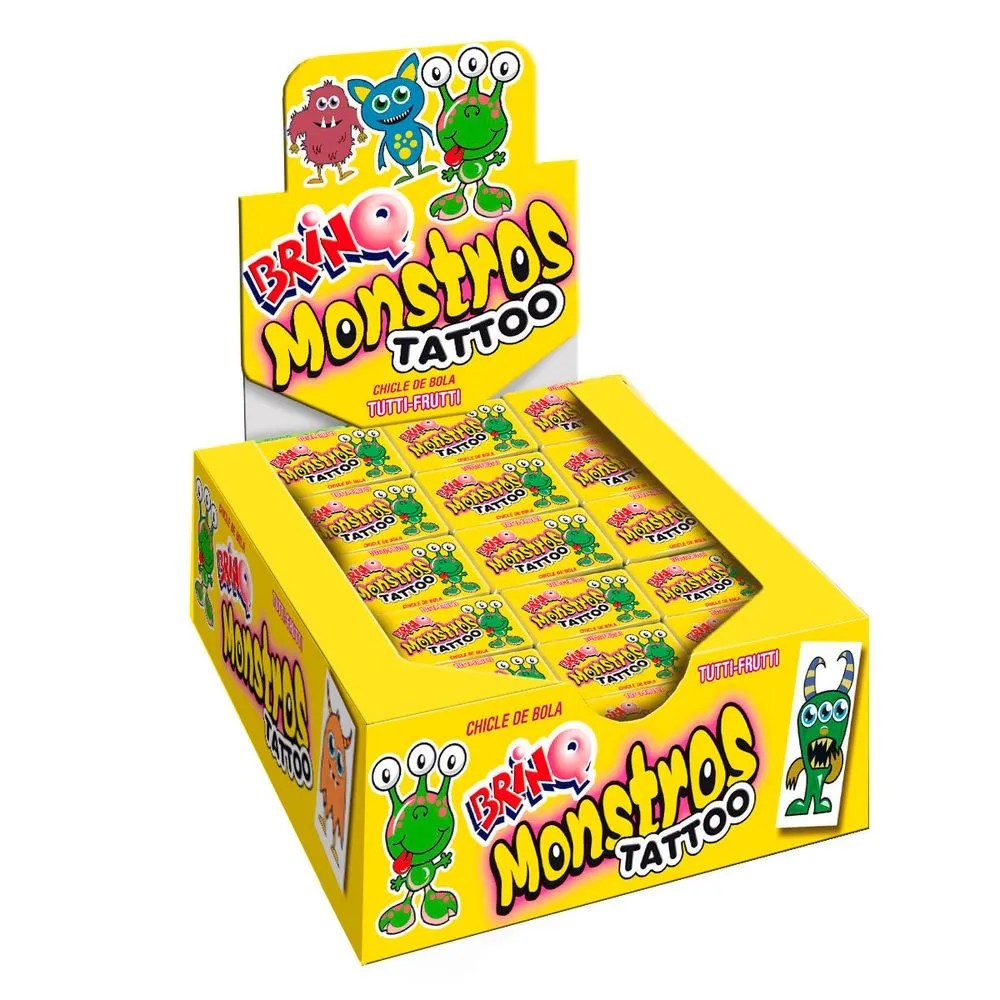 CHICLE TATOO TUTI FRUTI  C/90