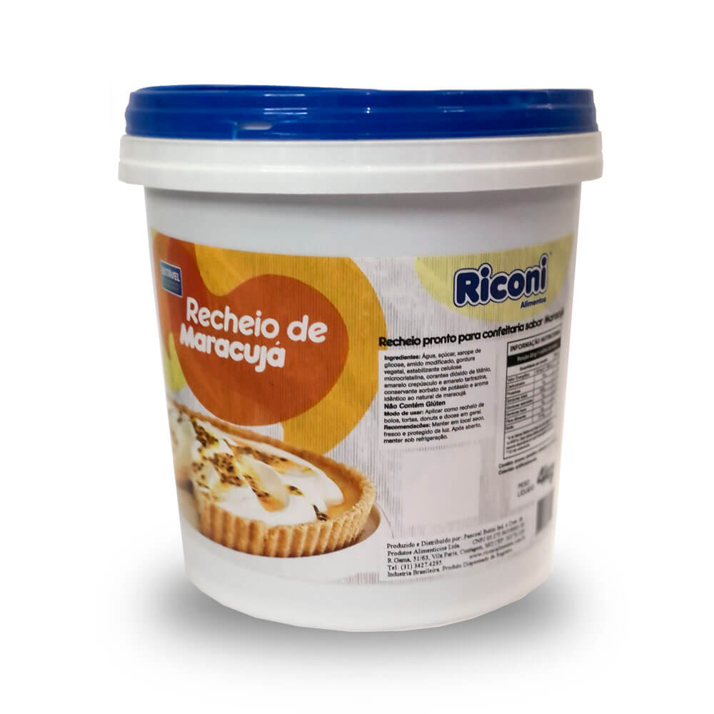 RECHEIO MARACUJA CONFEITOSA 1KG