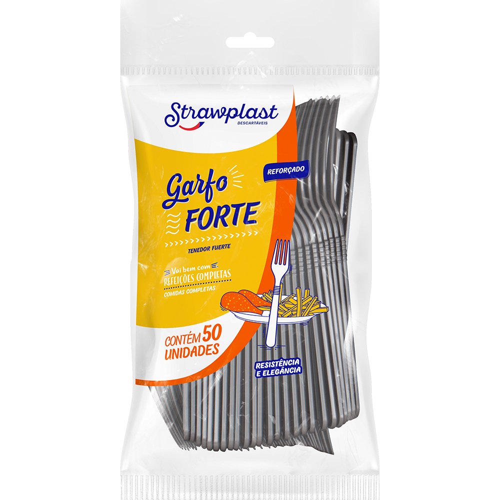 GARFO FORFEST PRATA C/50