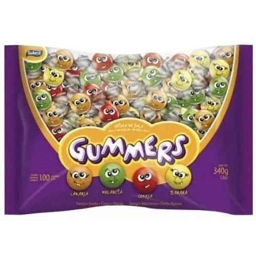 CHICLETE SUKEST GUMMERS SABORES C/100