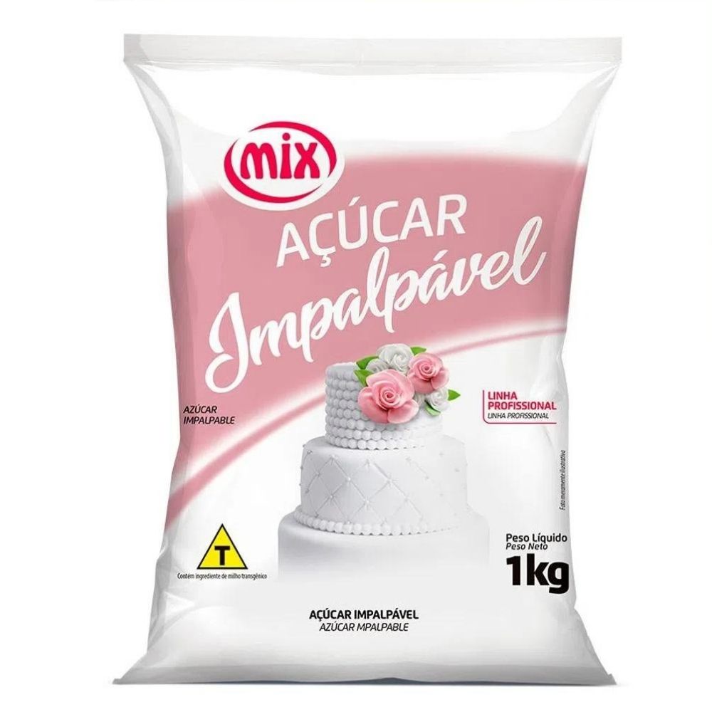 AÇUCAR IMPALPÁVEL MIX 1KG