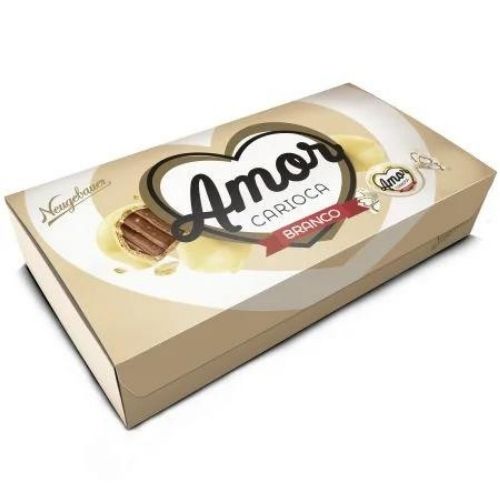 BOMBOM AMOR CARIOCA BRANCO CX 200G