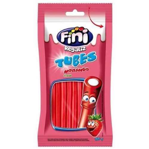 FINI TUBES MORANGO 80GR