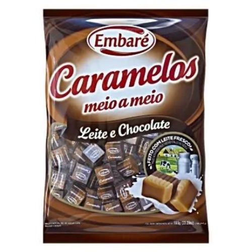 BALA EMBARE LEITE E CHOCOLATE 660GR