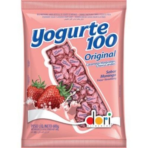 BALA IOGURTE 100 DORI 600G