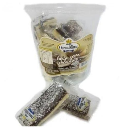 BEIJO C/CHOCOLATE OURO DE MINAS C/21