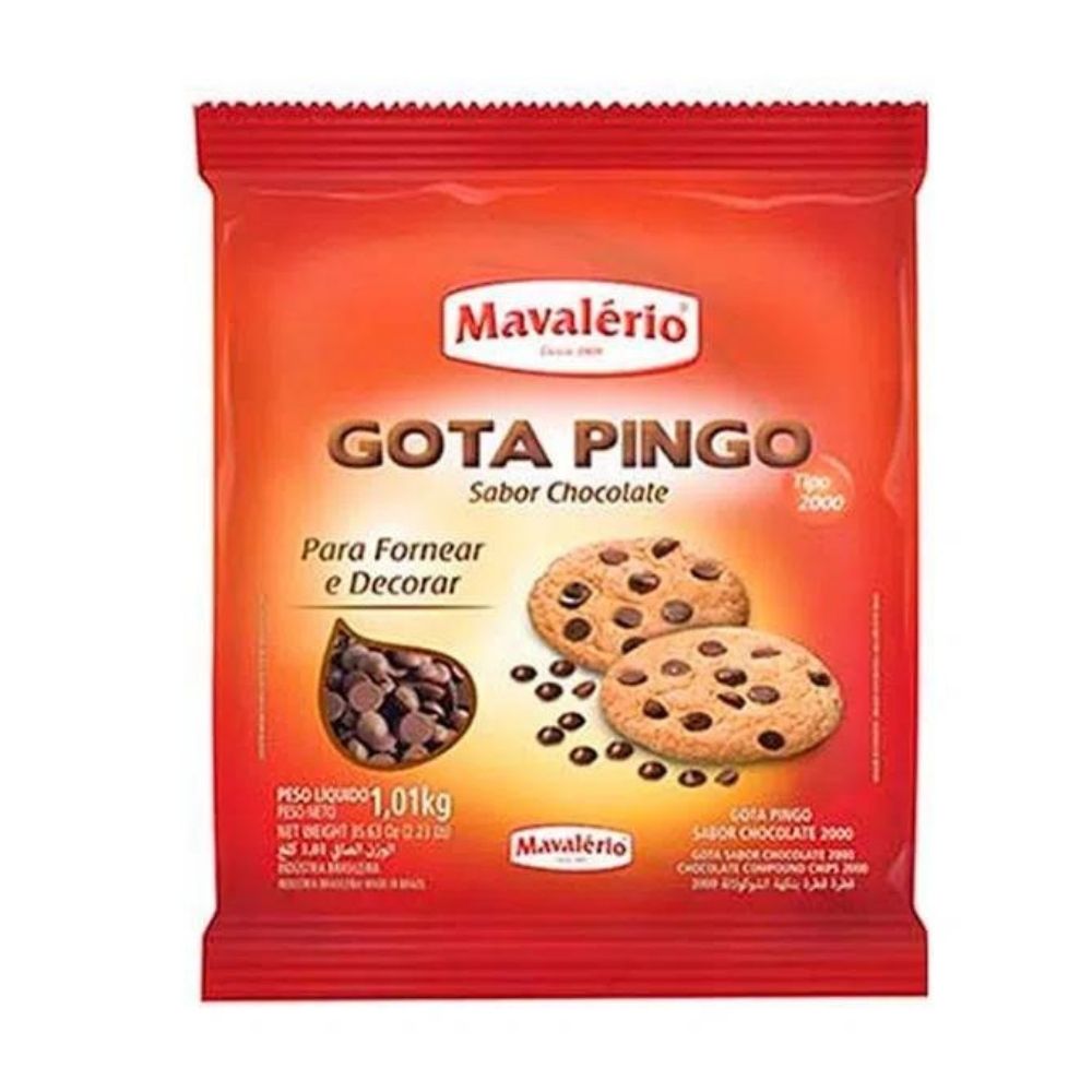 GOTA PINGO SABOR AO LEITE MAVALERIO 1,01KG
