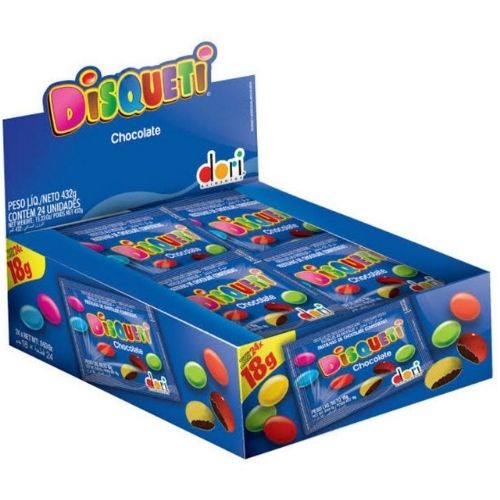 DISQUETI DORI 24UNIDADE X 18GR