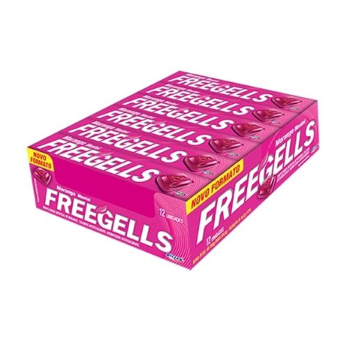 DROPS FREEGELLS MORANGO C/12