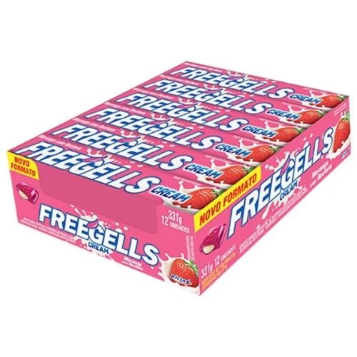 DROPS FREEGELLS MORANGO CREAN C/12