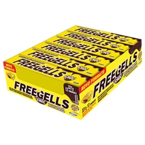 DROPS FREEGELLS MENTA C/CHOCO C/12