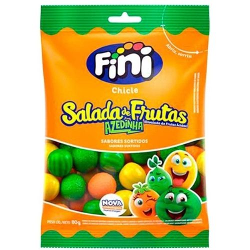 FINI SALADA DE FRUTAS CHICLE SORTIDO 80GR
