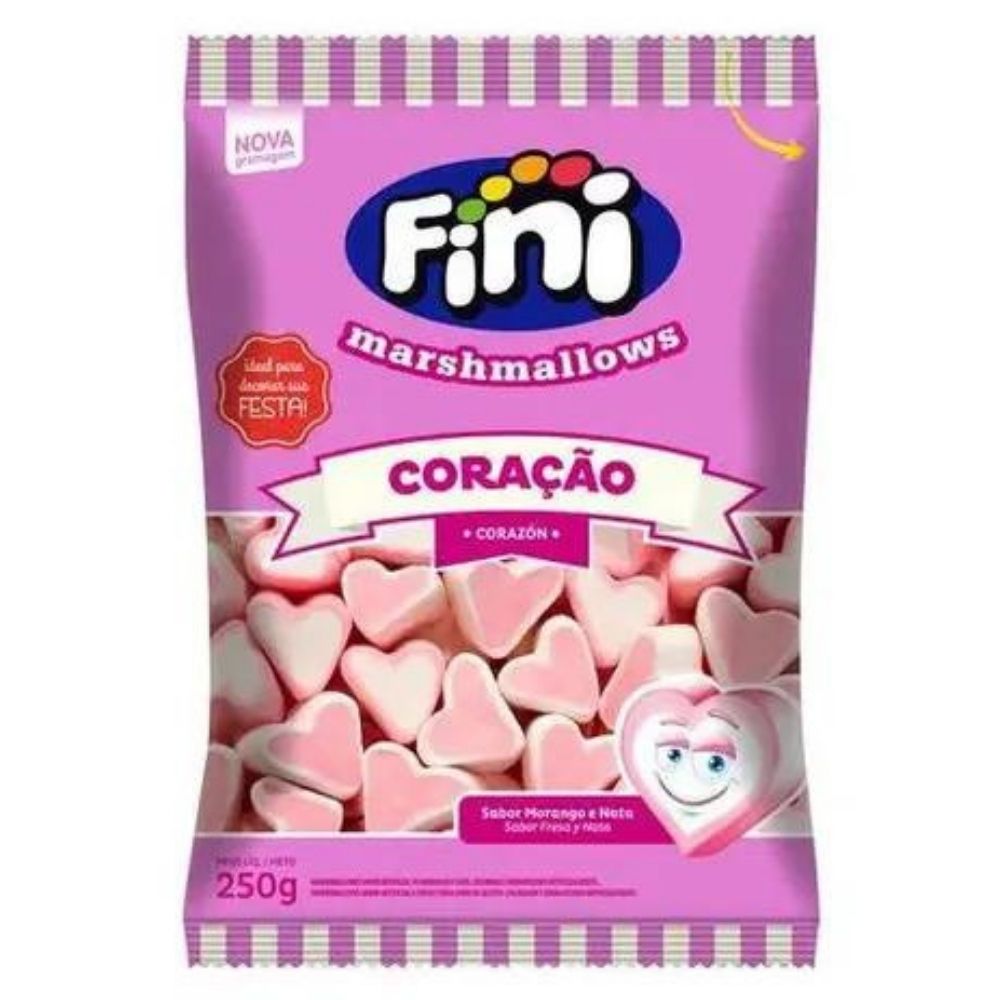 MARSHMALLOW FINI 250G CORACAO